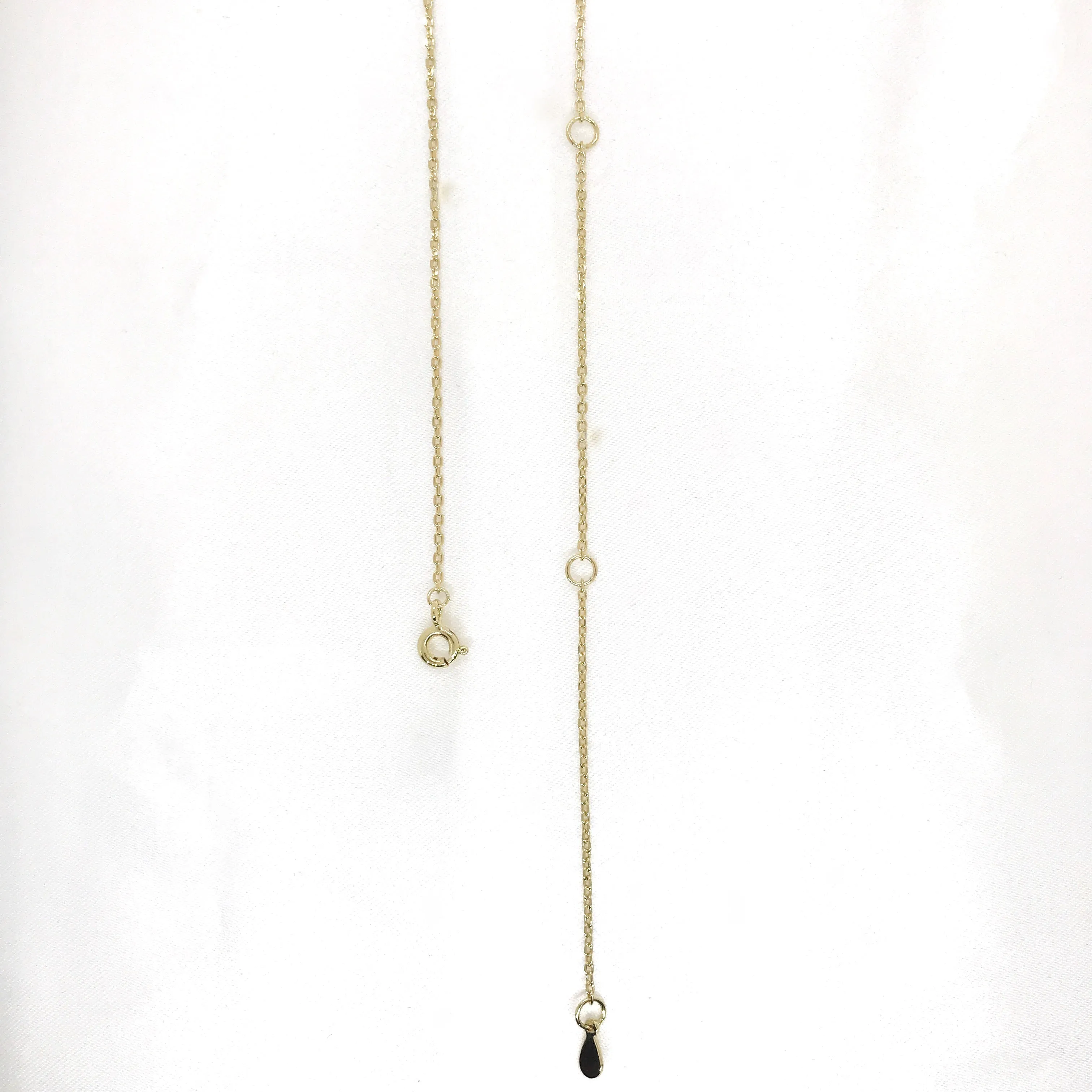 18k/925 Vermeil Tag Necklace - Engravable