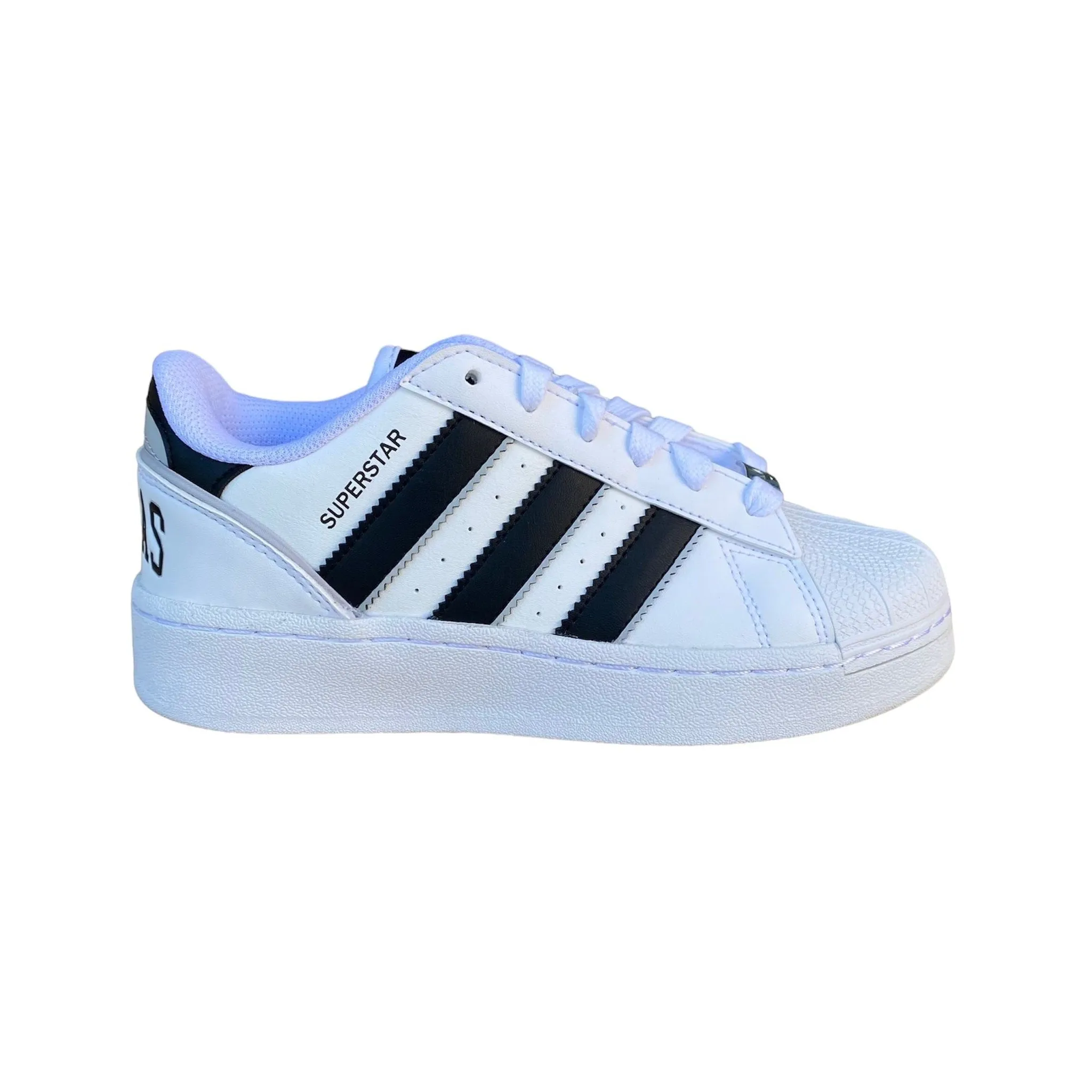 Adidas Superstar XLG T IE3344 white black girl sneakers shoe