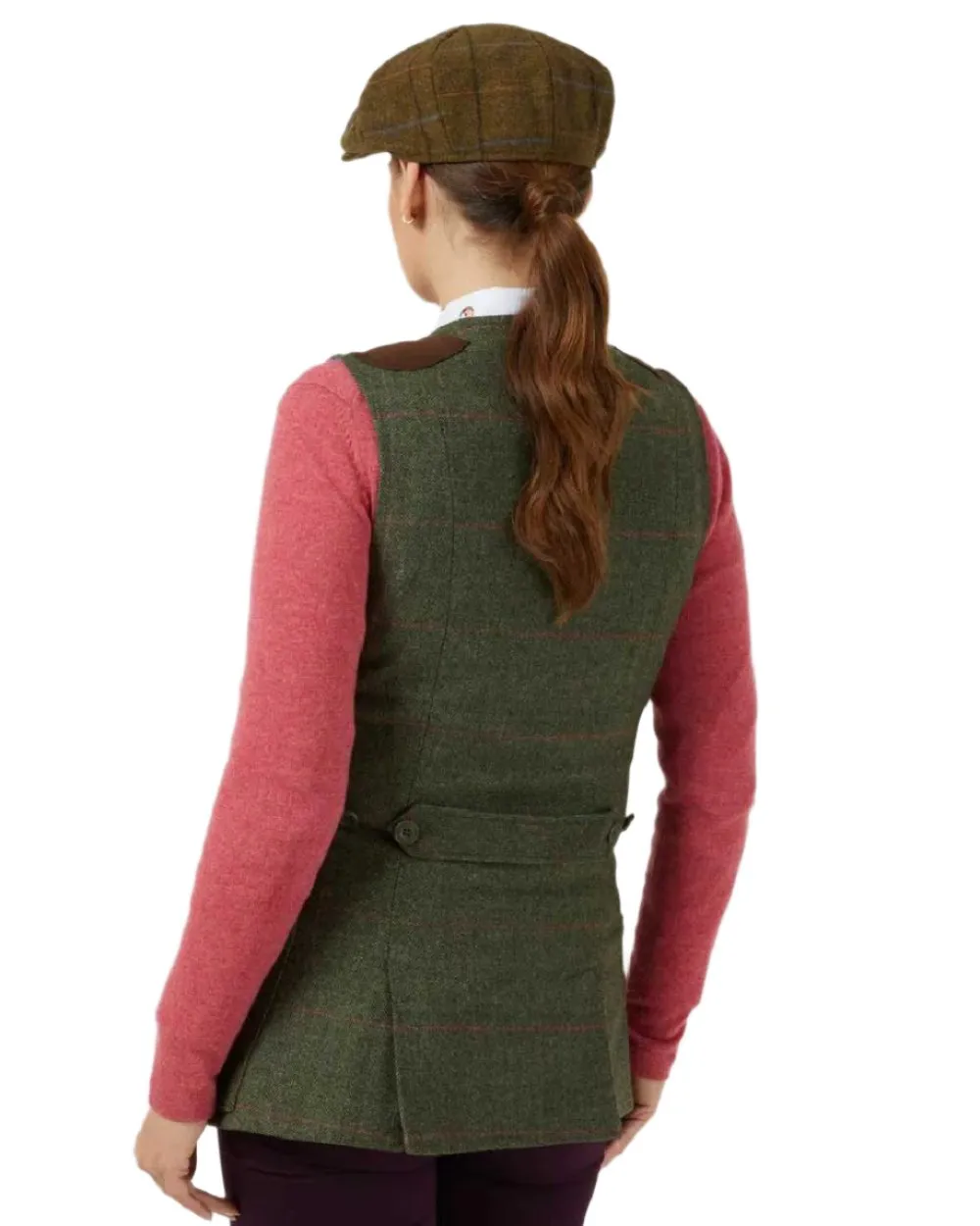 Alan Paine Combrook Ladies Tweed Shooting Waistcoat