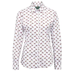 Alan Paine Ladies Lawen Printed Shirt | Clearance Colours