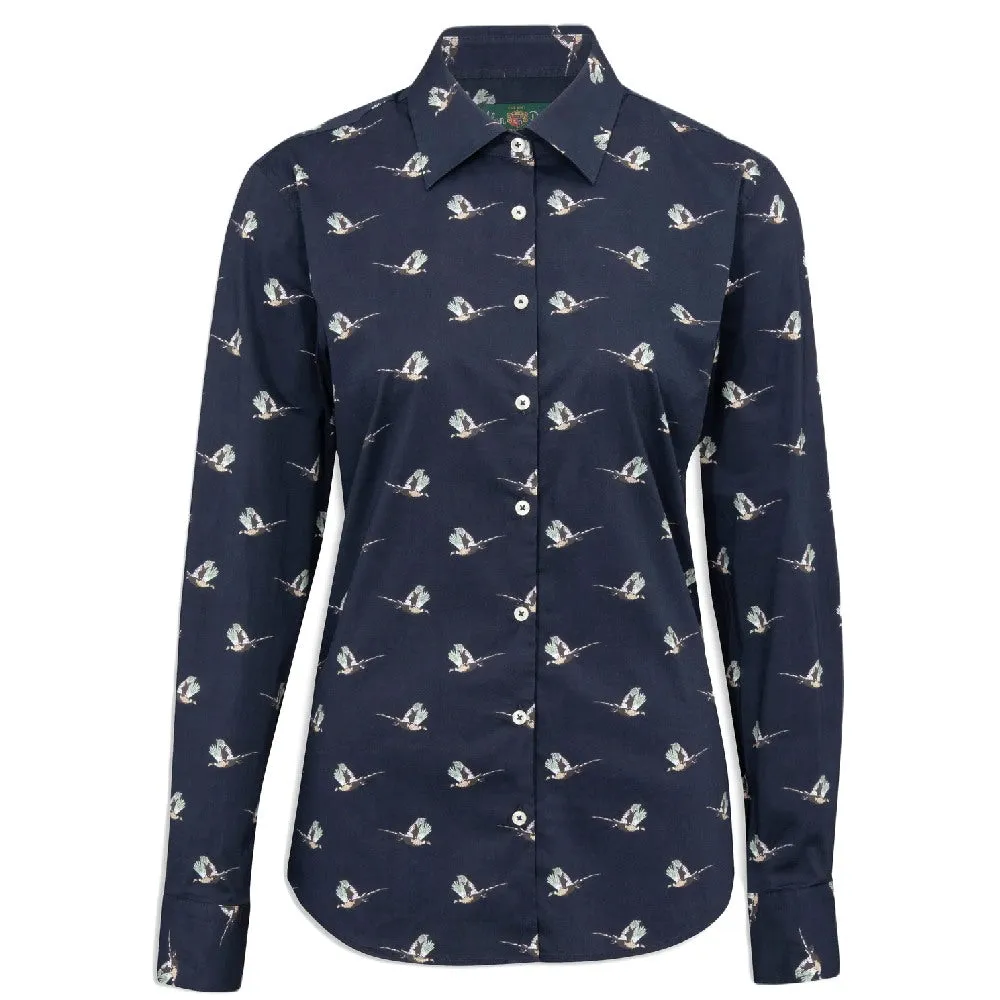 Alan Paine Ladies Lawen Printed Shirt | Clearance Colours