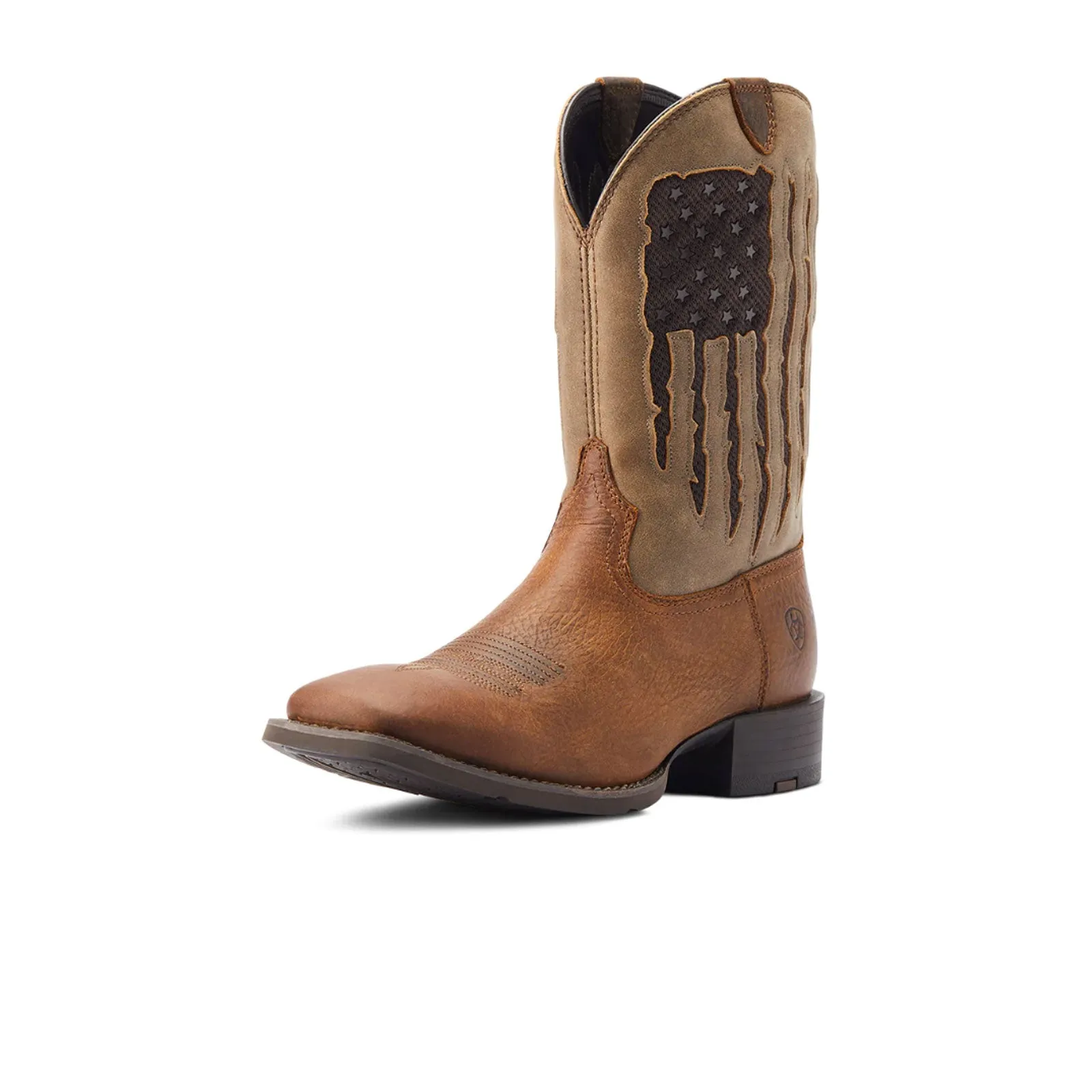 Ariat Sport My Country VentTEK Western Boot (Men) - Faithful Brown