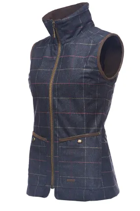 Baleno Womens Perth Printed Tweed Bodywarmer