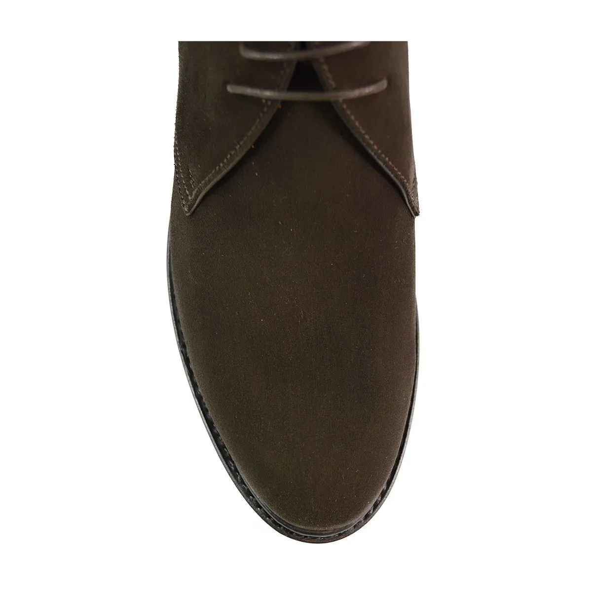 Berwick 1707 Chukka Boot (320) - Dark Brown Suede