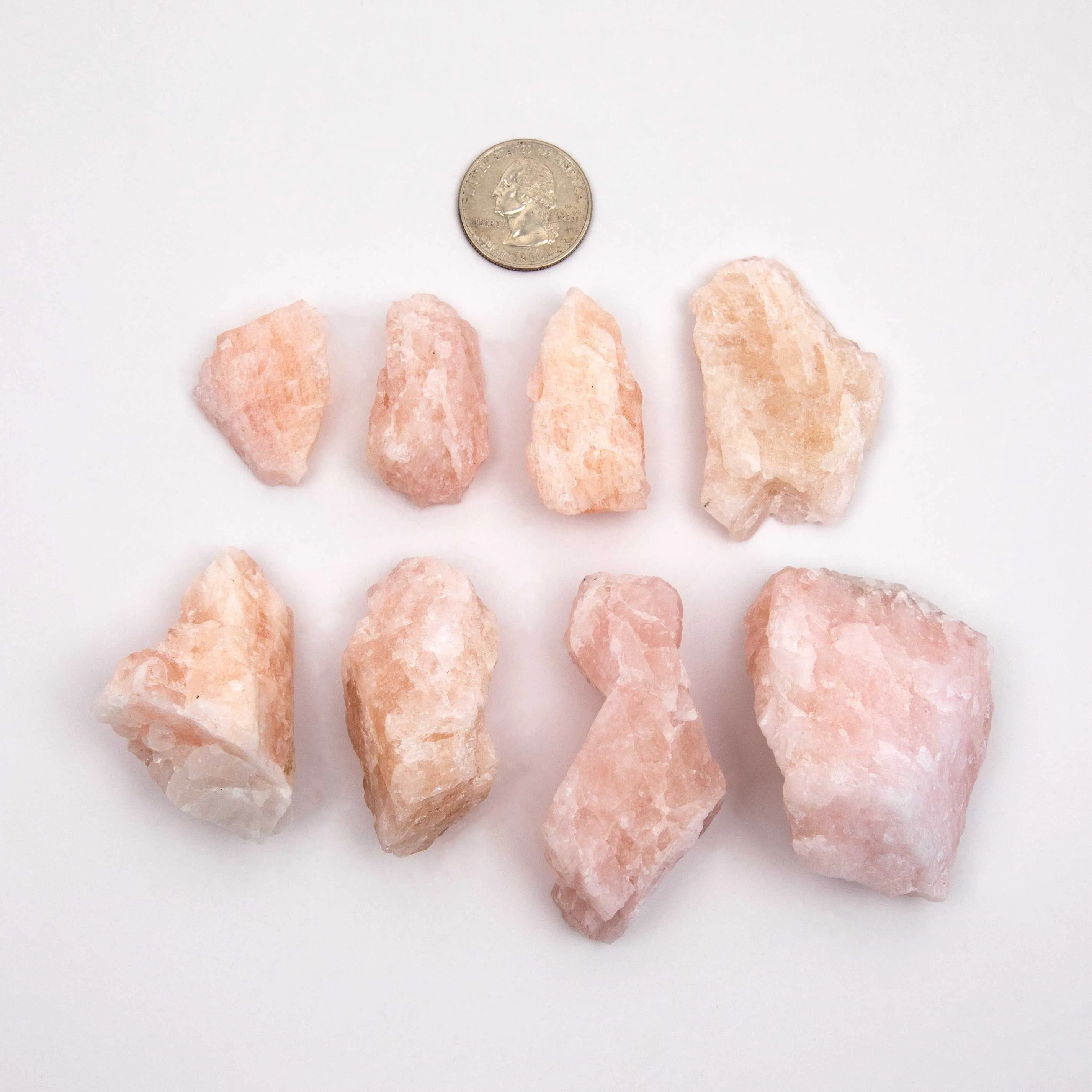 Beryl var. Morganite - Rough Stones