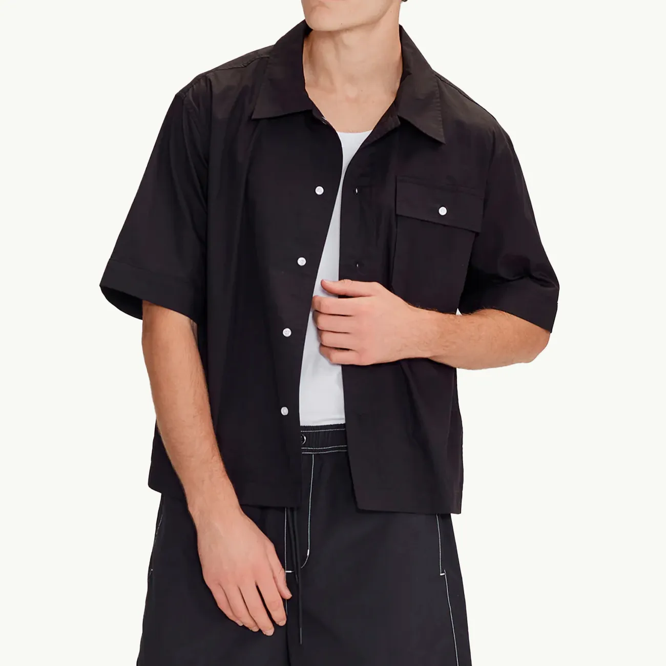 Box Fit Shirt - Black