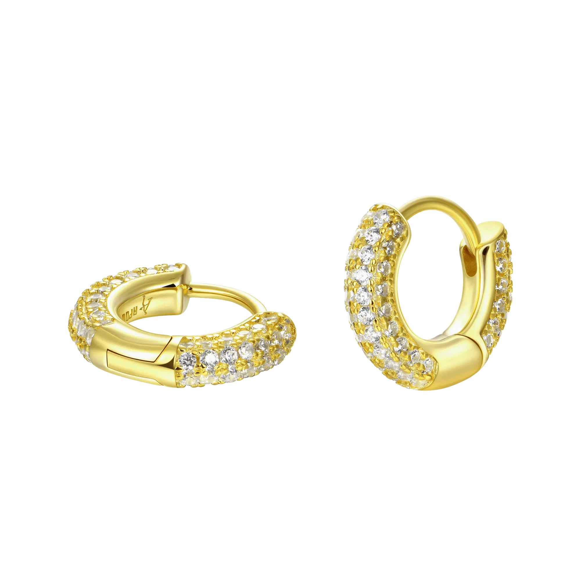 Circle Hoop Earrings - Pair