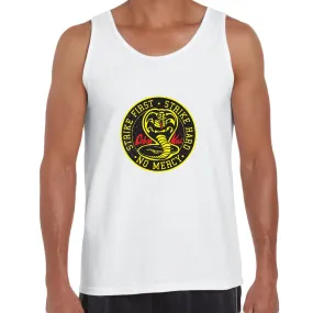 Cobra Kai T-shirt Karate Kid Movie Kung Fu Martial Arts Retro Gift Top ALL SIZES Unisex Tank Top