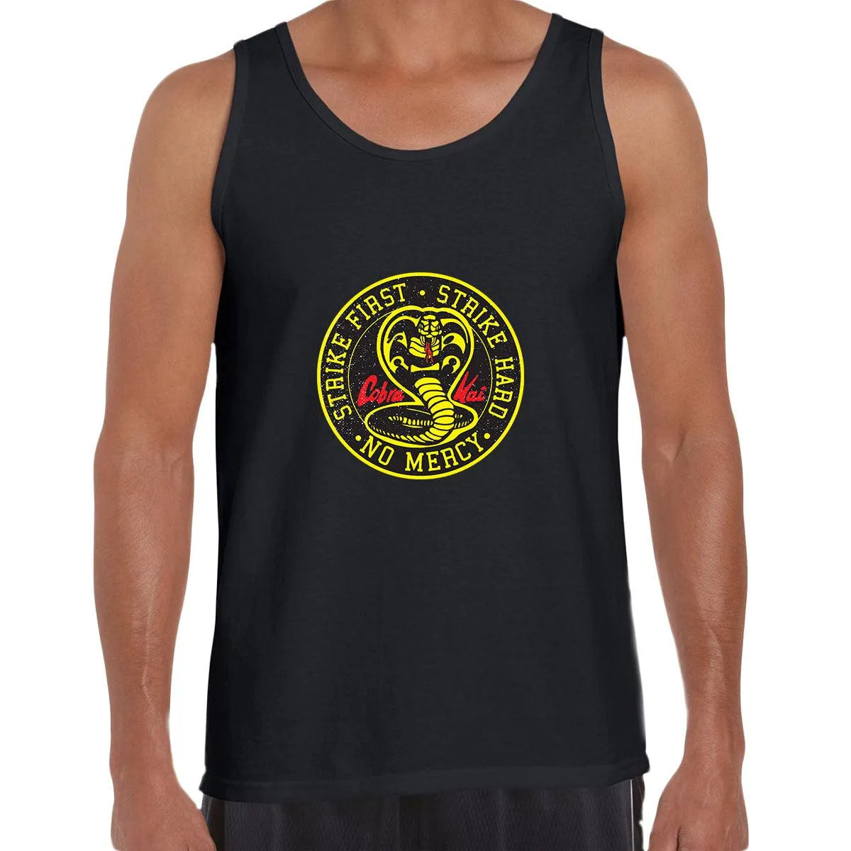 Cobra Kai T-shirt Karate Kid Movie Kung Fu Martial Arts Retro Gift Top ALL SIZES Unisex Tank Top