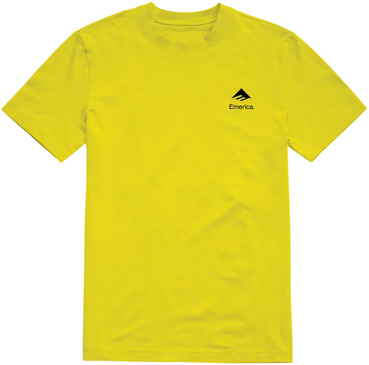 EMERICA - EM X SC LOGO DROP TEE - Yellow