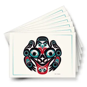 Frog - Formline Art Cards