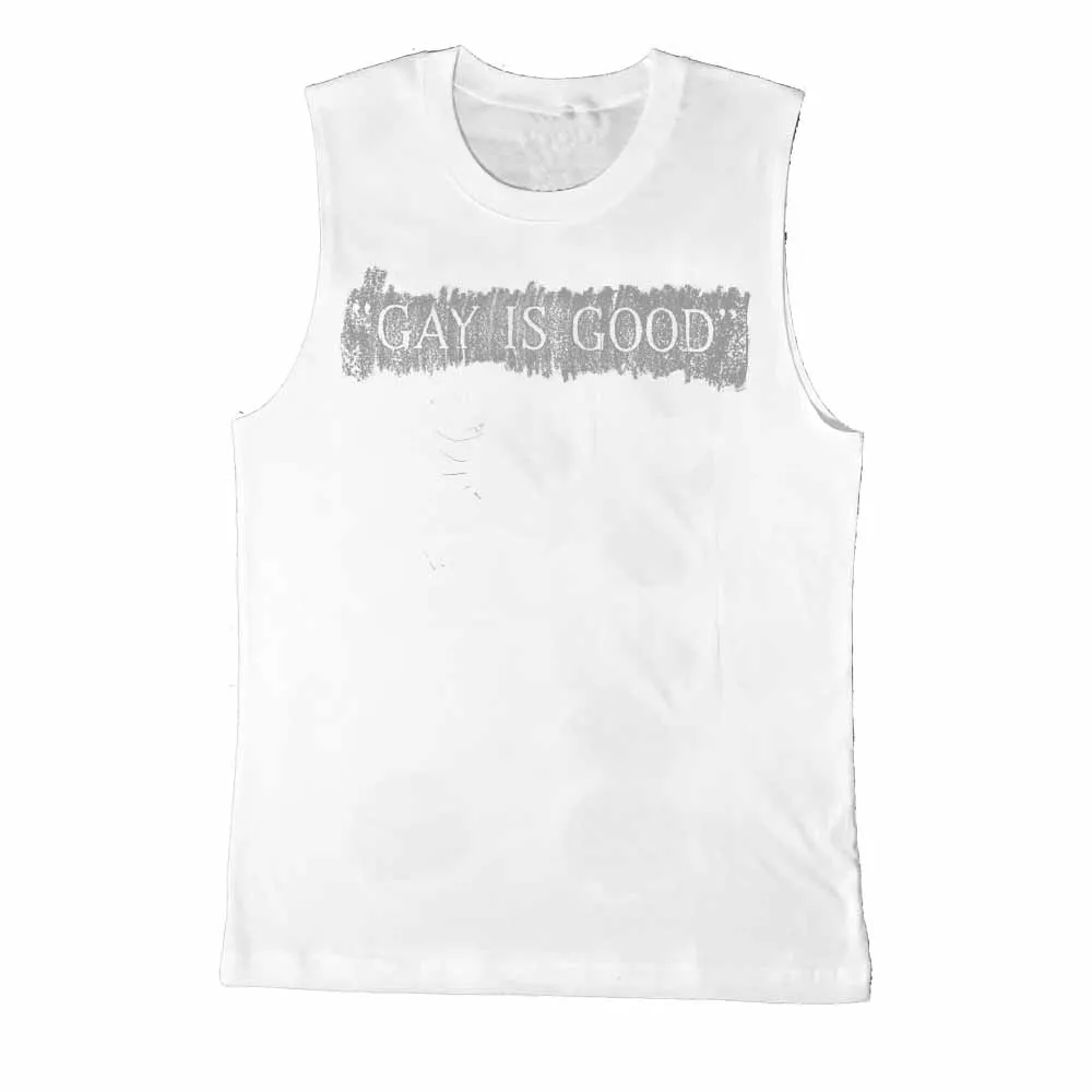 GAY IS GOOD Sleeveless t-shirt supporting Equality Florida