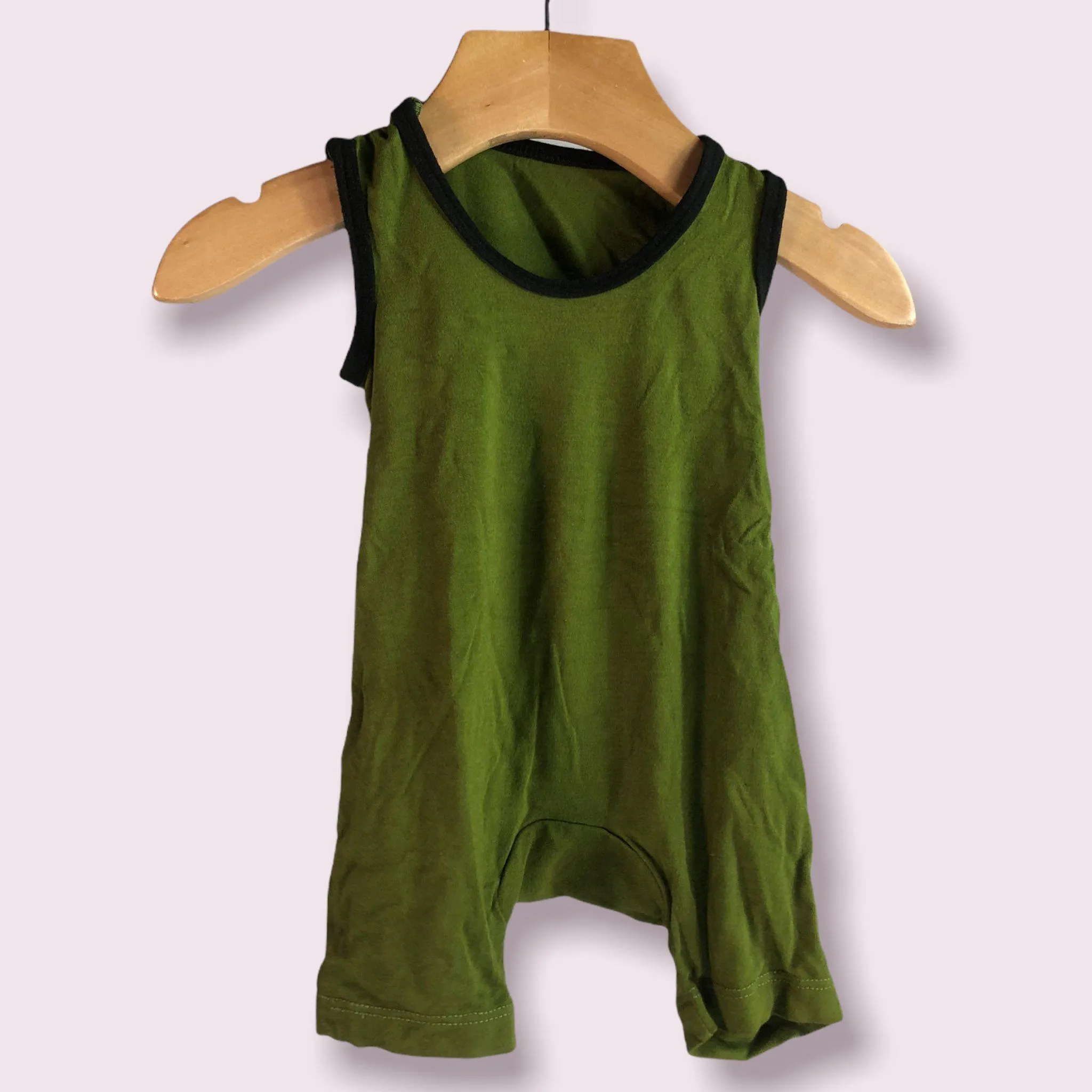 Infant Hand-dyed Sleeveless Baby Rompers | MoonEaze™