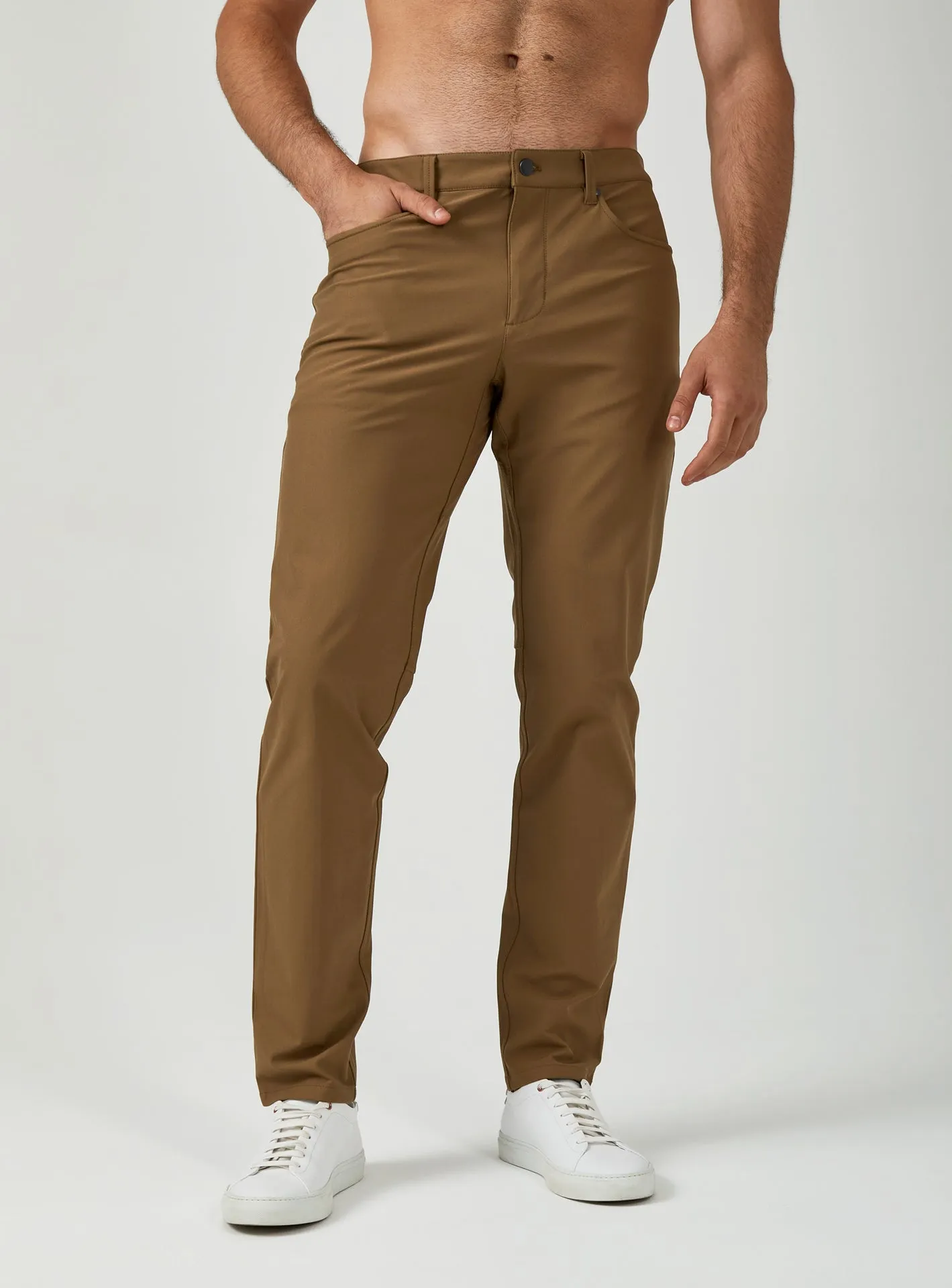 Infinity 7-Pocket Pant - Tan