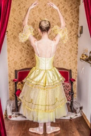 Just Ballet Gold dress - Hire only