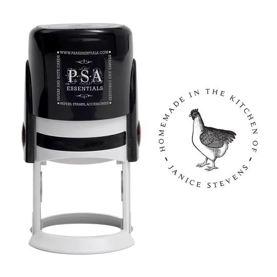 Kitchen Chicken Stamp