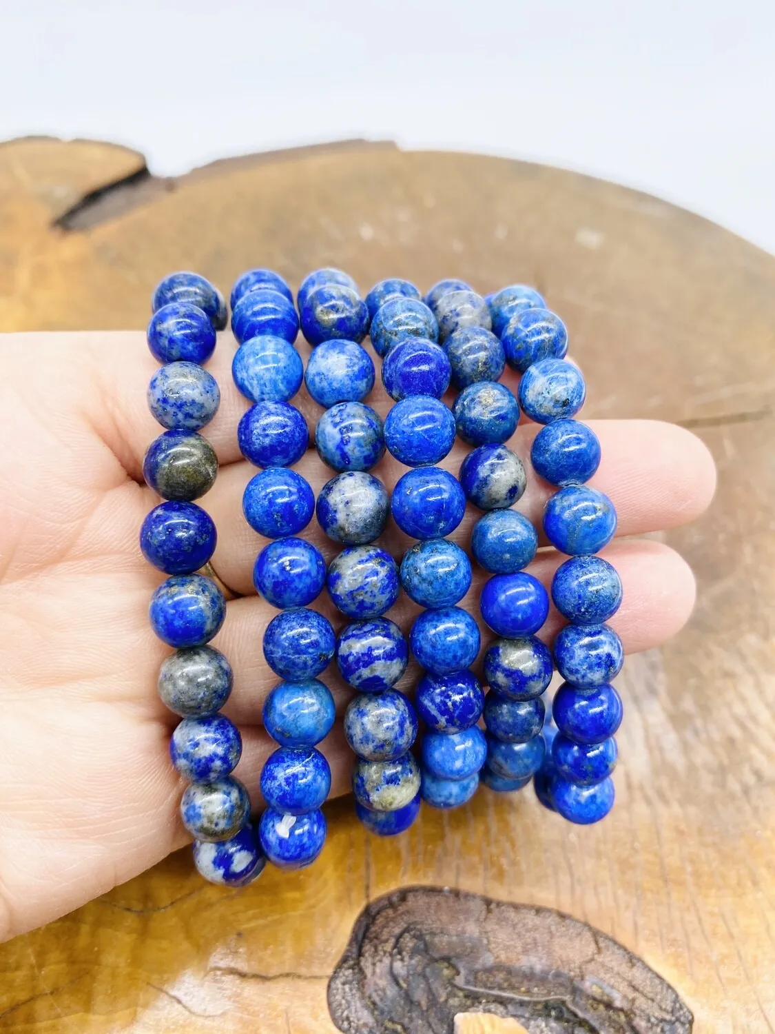 Lapis Lazuli Bracelet, Stone for Friendship and Purification