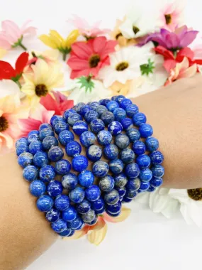 Lapis Lazuli Bracelet, Stone for Friendship and Purification