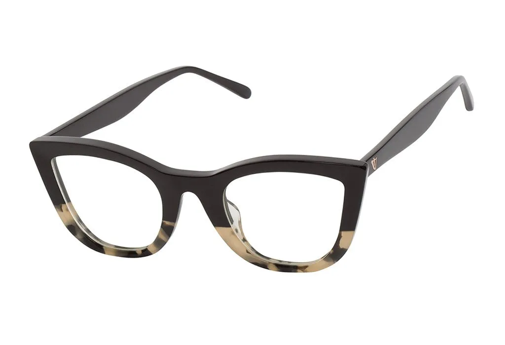 Ludwig | Optics - Black to Indio Tort / Clear Lens