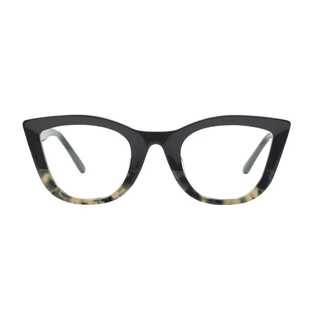 Ludwig | Optics - Black to Indio Tort / Clear Lens