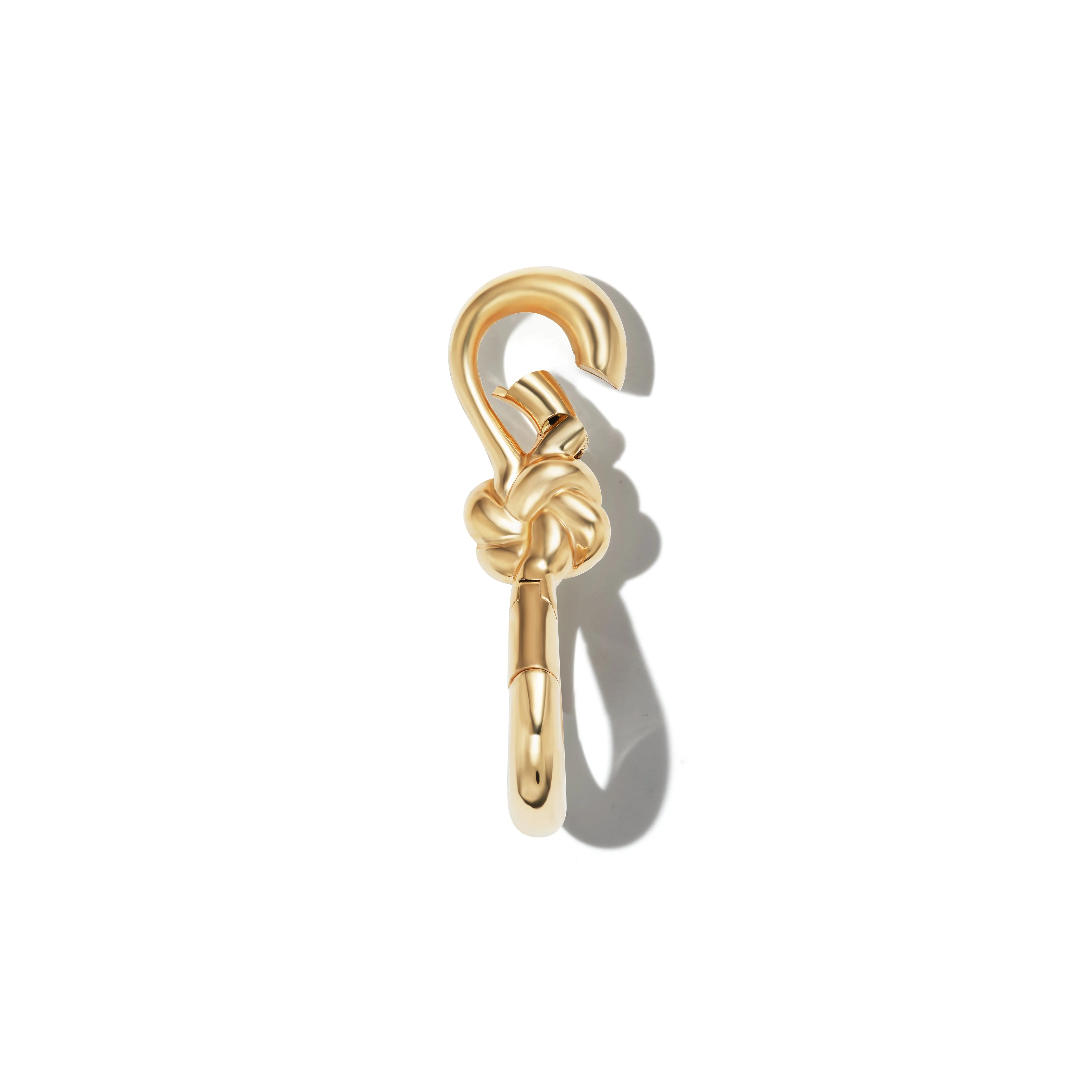 Marla Aaron 18k Yellow Gold Lover's Knot Lock