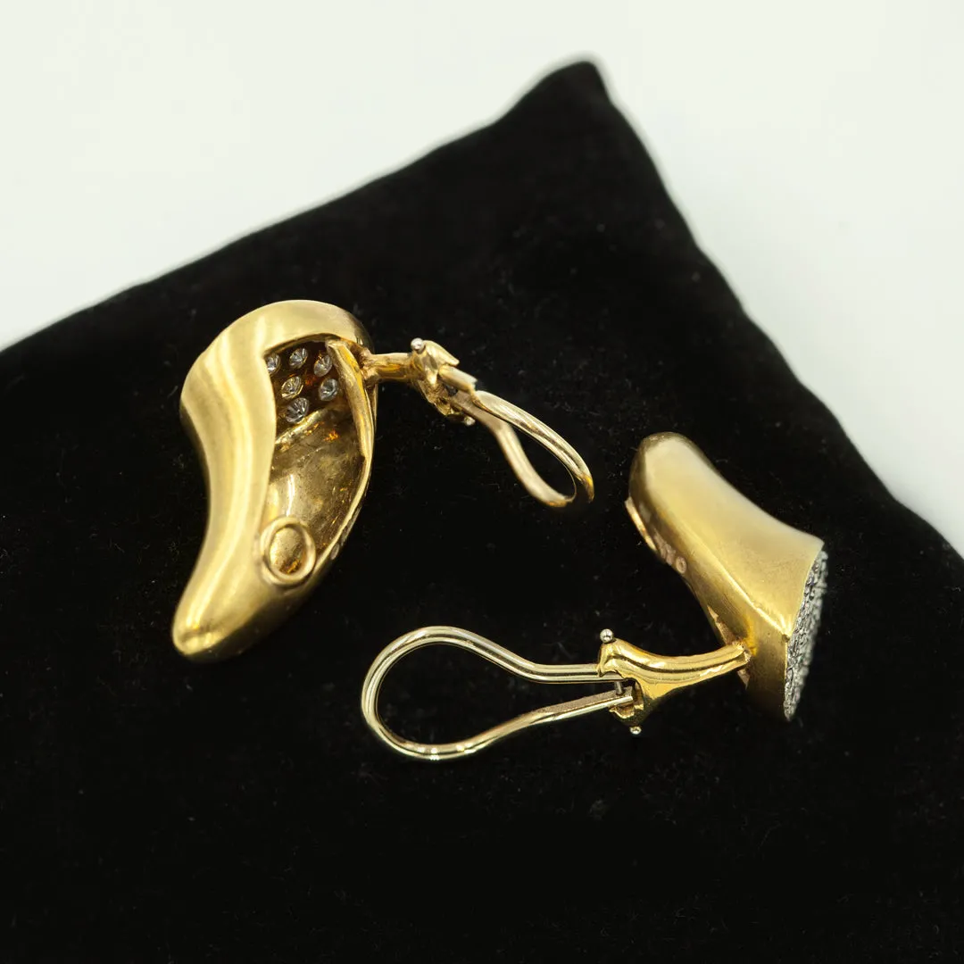 Marlene Stowe Earrings in 18K Yellow gold