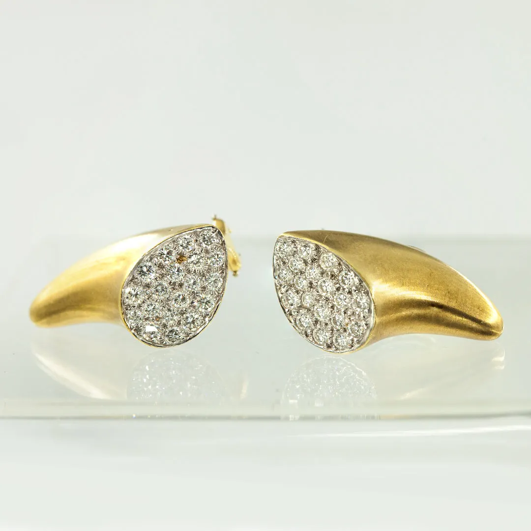 Marlene Stowe Earrings in 18K Yellow gold