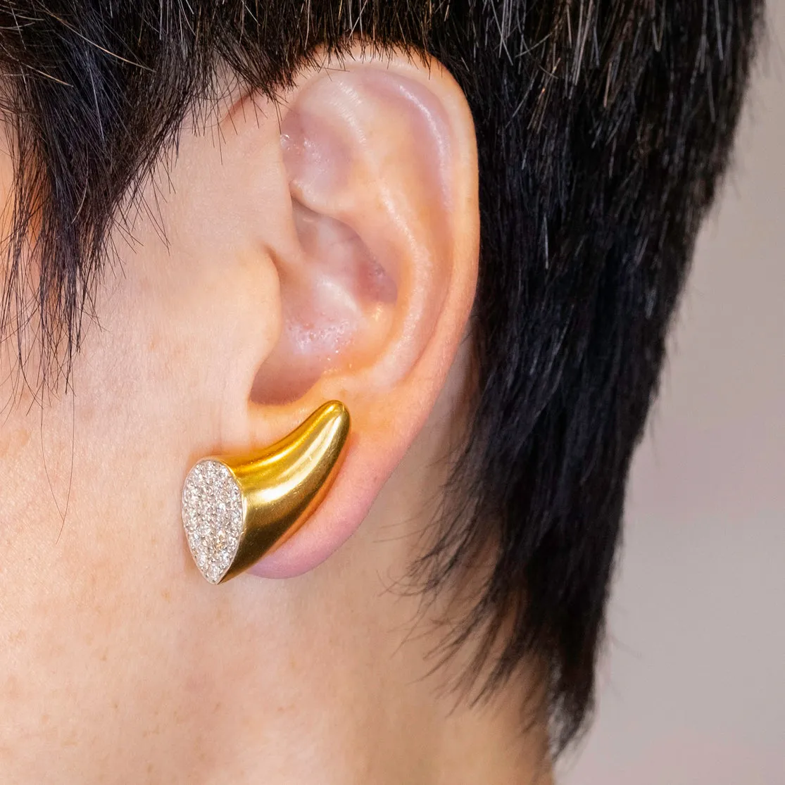 Marlene Stowe Earrings in 18K Yellow gold