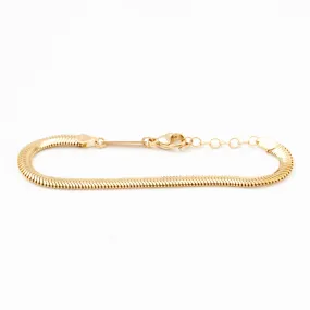 Medium Oval Snake Chain Bracelet