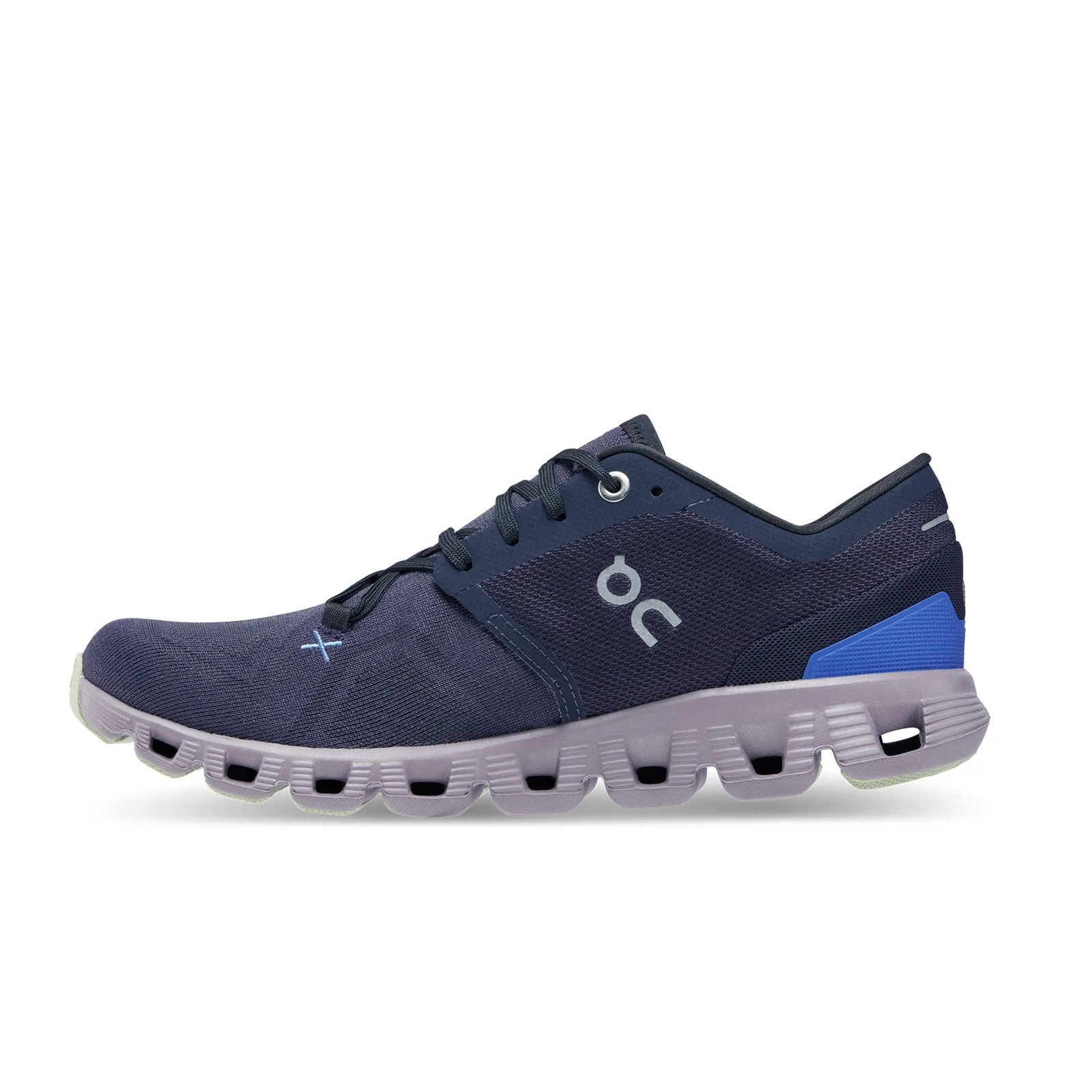 On Running Cloud X 3 Running Shoe (Women) - Midnight/Heron