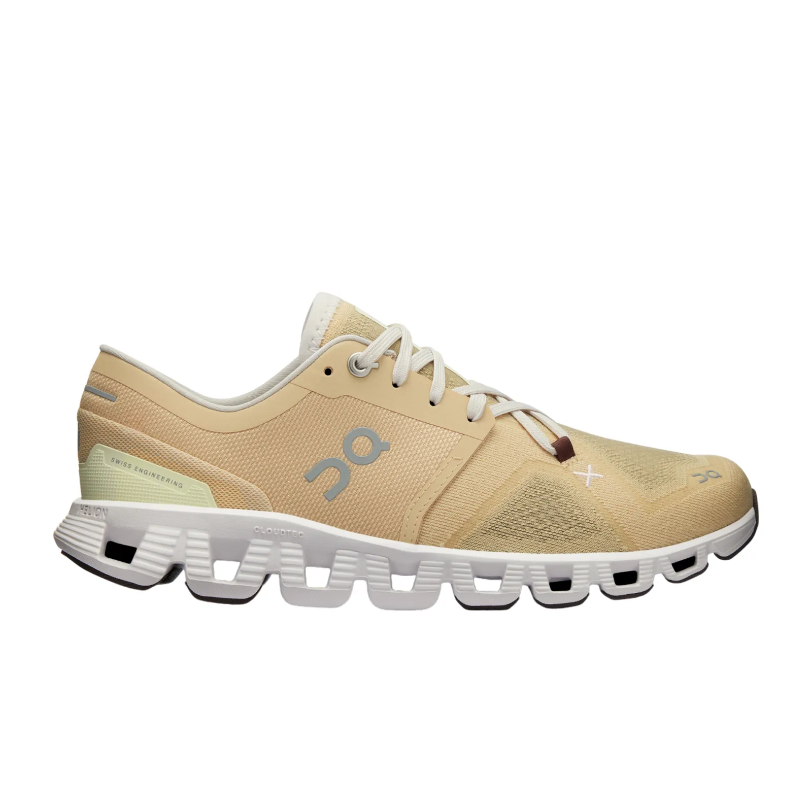 On Running Cloud X 3 Running Shoe (Women) - Savannah/Frost