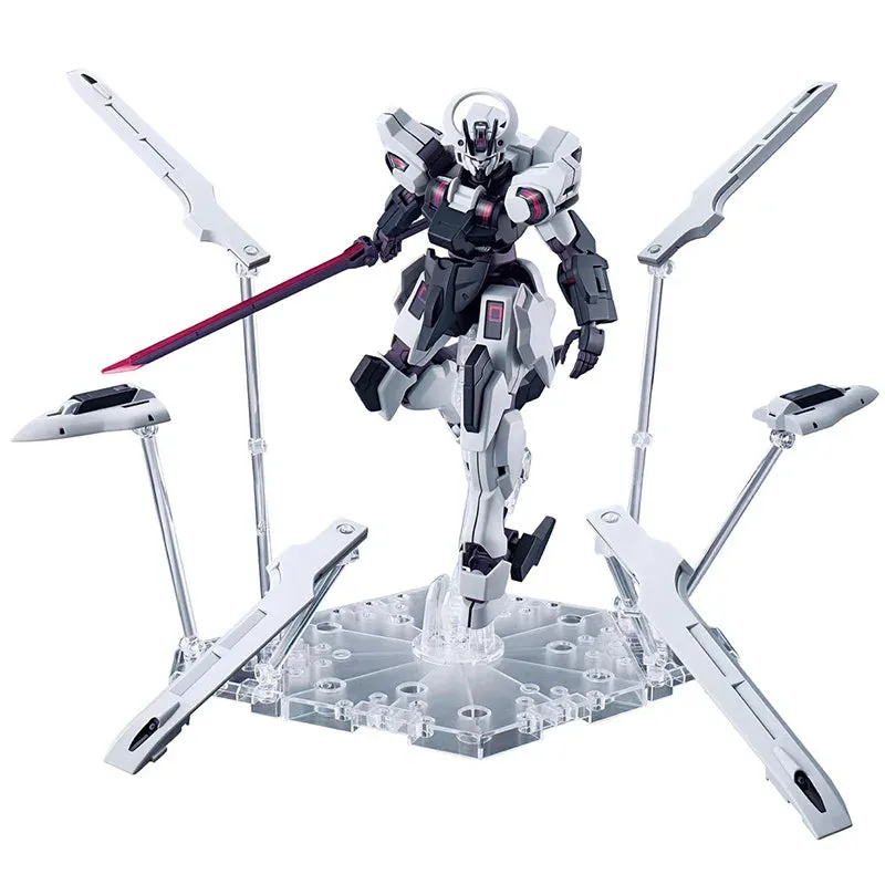 Original Bandai HG 1/144 Wizard of Mercury Series SCHWARZETTE GUNDAM Figure Movable Assembly Model Kit