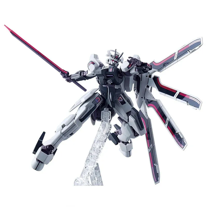 Original Bandai HG 1/144 Wizard of Mercury Series SCHWARZETTE GUNDAM Figure Movable Assembly Model Kit