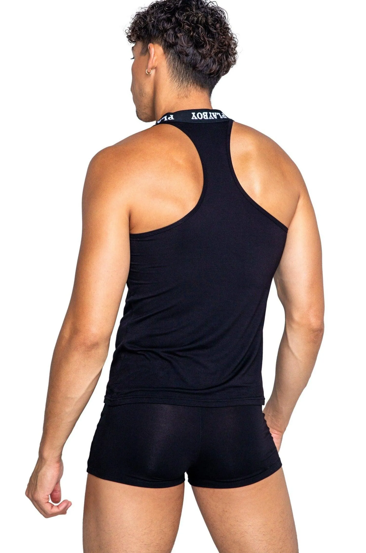 Playboy Mens Tuxedo Modal Tank