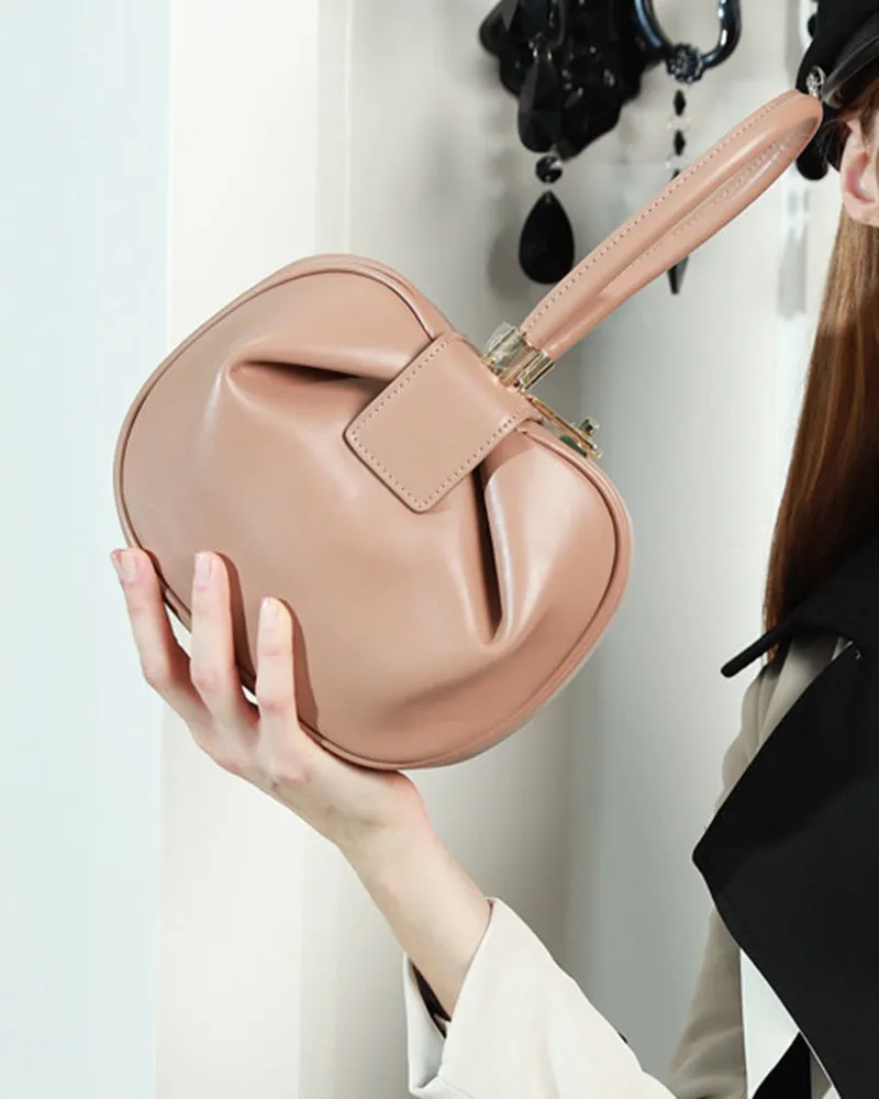 Retro Wonton Dumpling Yuntun Female Bag Satchel