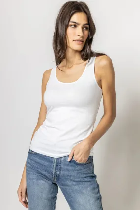 SCOOP TANK (WHITE) - LILLA P