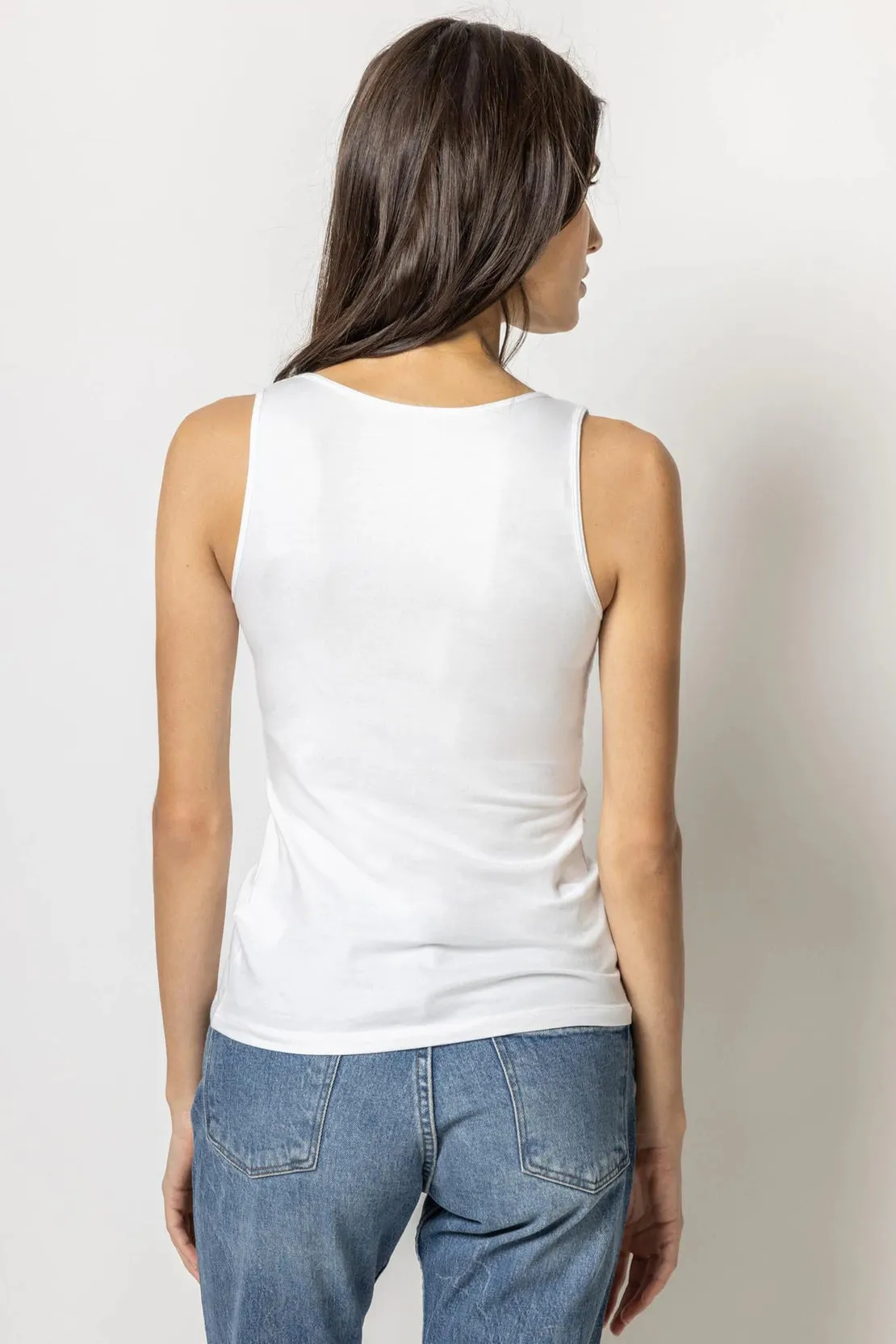 SCOOP TANK (WHITE) - LILLA P