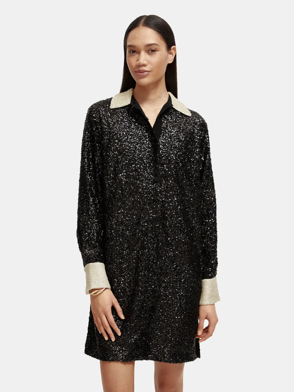 Scotch & Soda Sequin Mini Dress