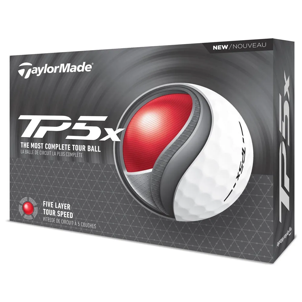 TaylorMade TM24 TP5x Golf Balls - Dozen