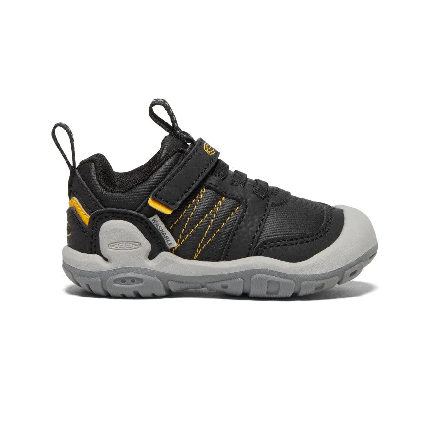 Toddlers' Knotch Peak Sneaker  |  Black/KEEN Yellow