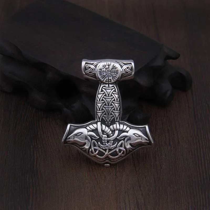 Viking Necklace Goat 925 Silver