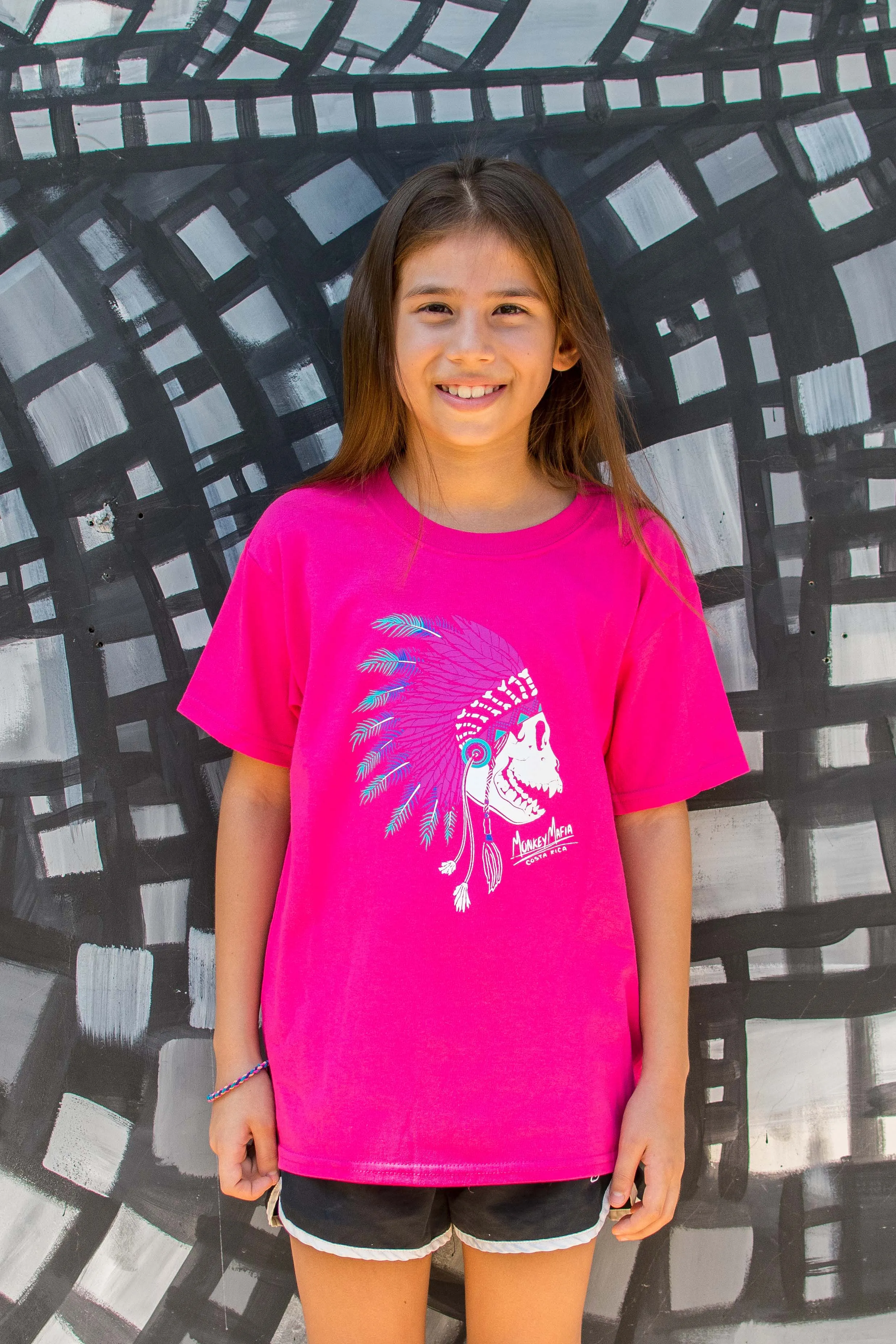 War Chief- Youth T - Shirt - Pink