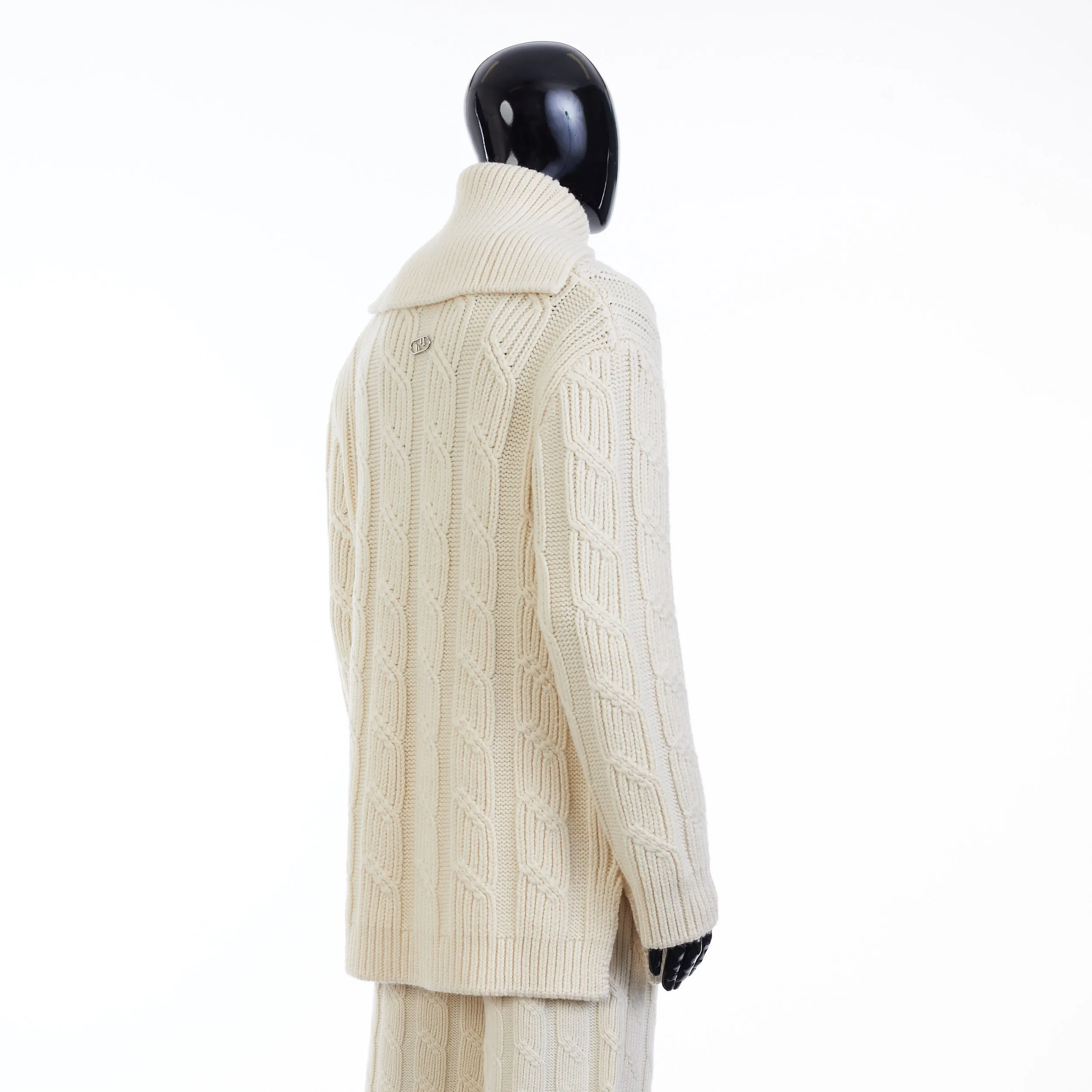 White Wool Pullover